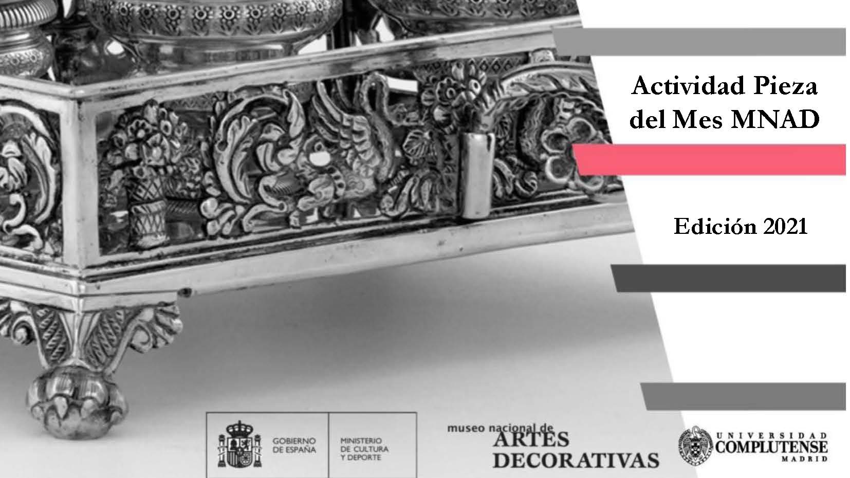 Participa en la Pieza del Mes del Museo Nacional de Artes Decorativas. Edición 2021